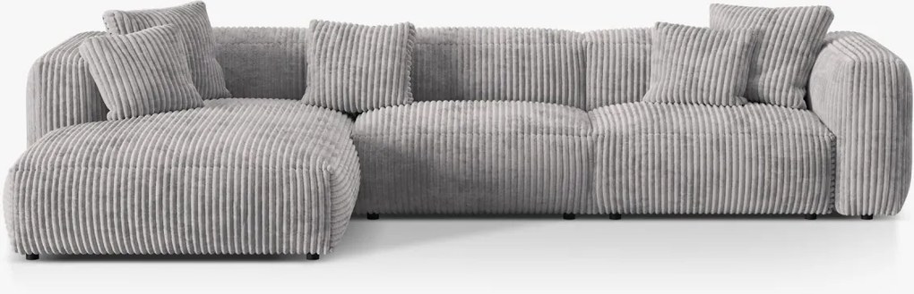 Coltar modular Martina corduroy Tilia L332 cm