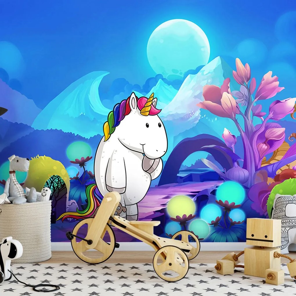 Fototapet - Unicorn (254x184 cm)