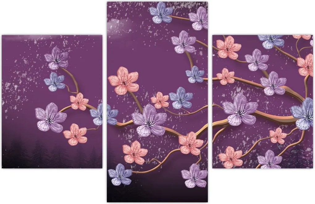 Tablou - Amurg de primăvară (90x60 cm)