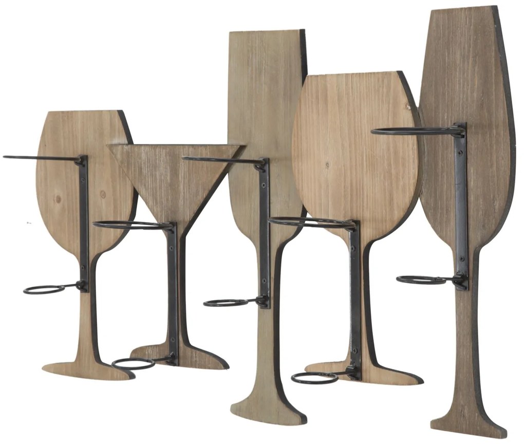 Mauro Ferretti Suport pentru sticle de perete CM 71X12,5X41,5