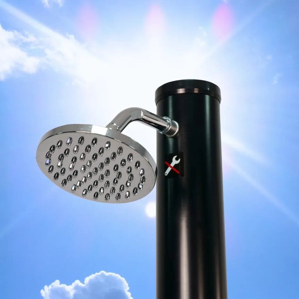 Jurhan Duș solar DELFINA, 20 l, negru