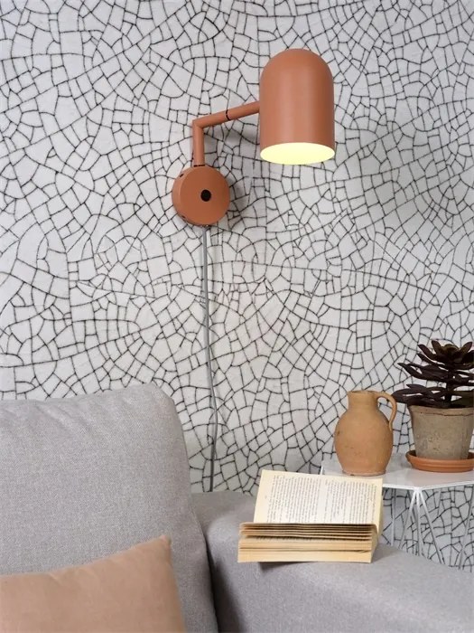 Aplica de perete design nordic Marseille terra