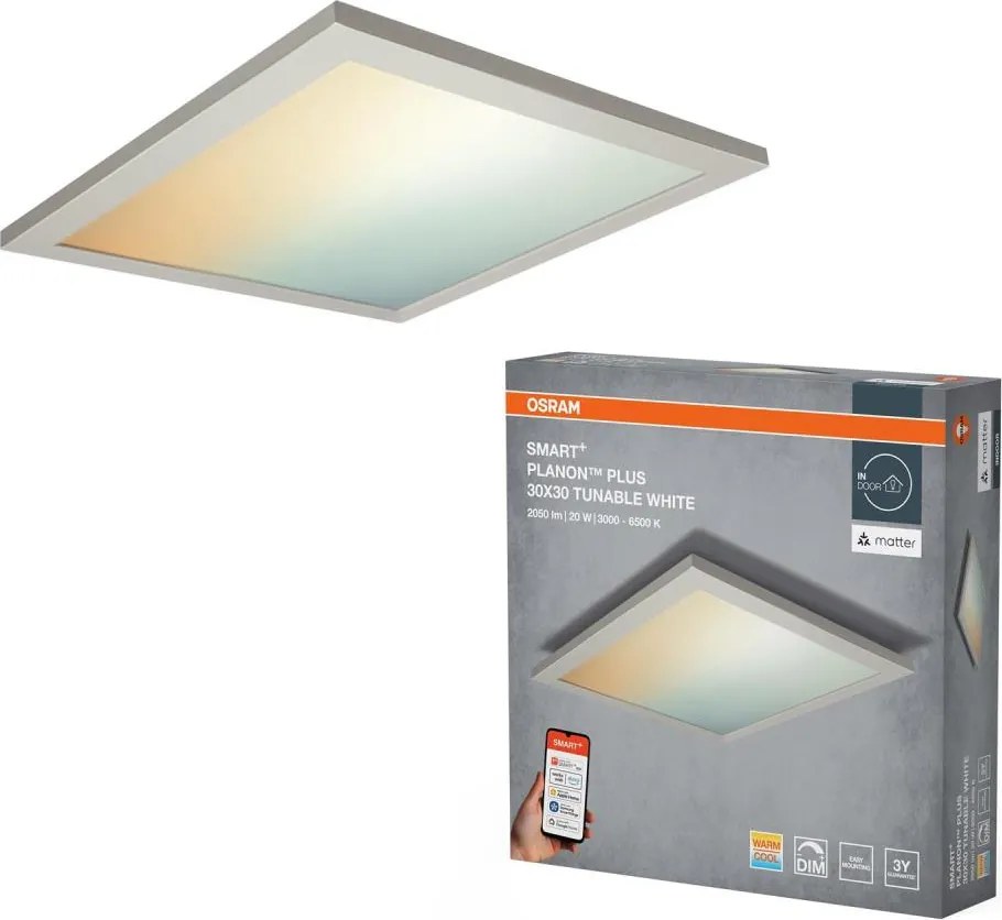 Osram - plafonieră LED dimmerabilă SMART+ PLANON LED/20W/230V 3000-6500K 30x30 cm Wi-Fi