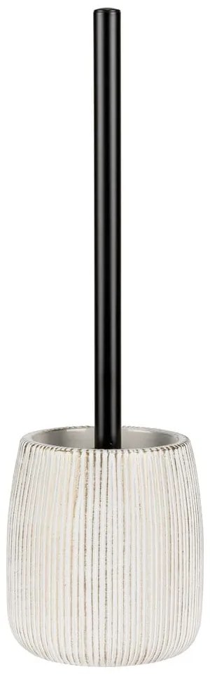 Perie de WC albă din ceramică Pascoli – Wenko