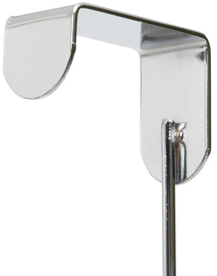 Cuier de ușă argintiu din metal 33 cm Spirale – Compactor