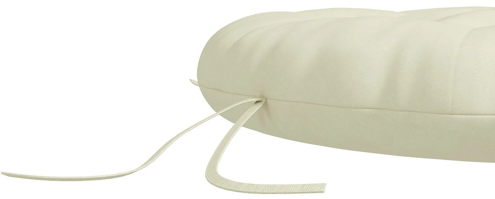 Outsunny Covoraș de șezut, covoraș pentru scaun, covoraș șezut, cu design tufted, 80 cm x 80 cm x 10 cm, Crem | Aosom Romania
