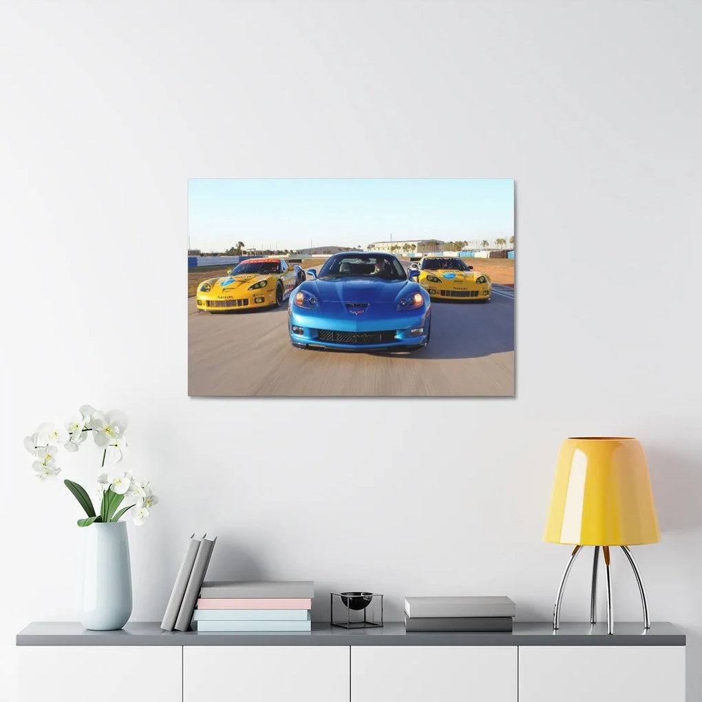 Tablou Canvas Chevrolete Corvete 120x80 cm