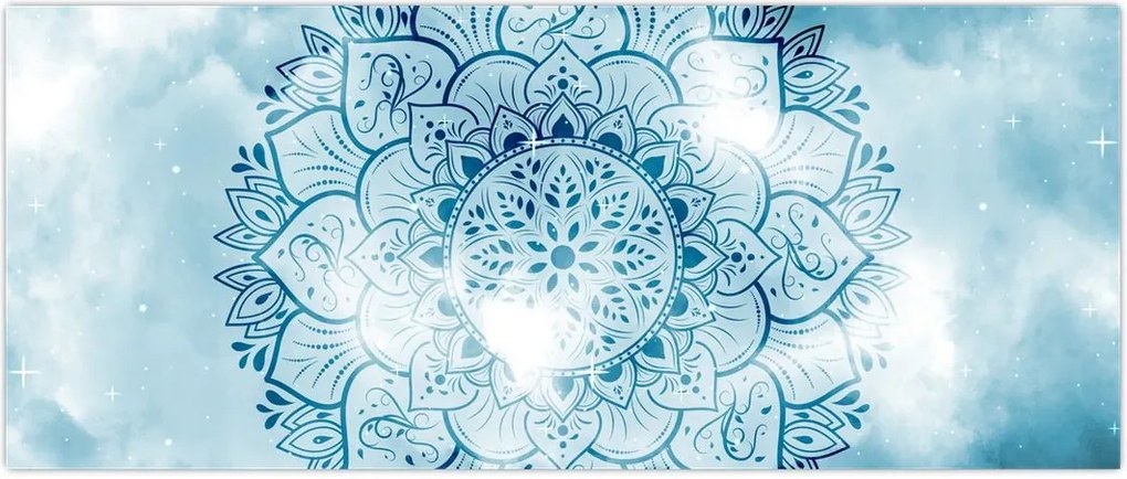 Tablou - Mandala cerească (120x50 cm)