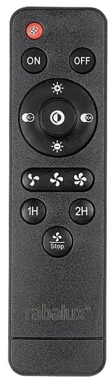 Plafonieră LED dimabilă cu ventilator Rabalux 6710 DALFON LED/36W/230V + telecomandă