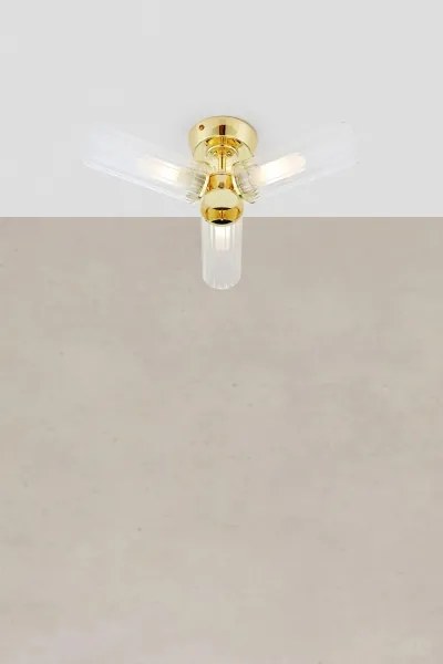 Markslöjd 109238 - Plafonieră aplicată pentru baie RIMINI 3xG9/20W/230V IP44 alamă