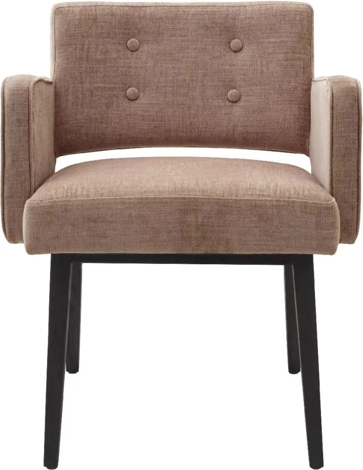 Scaun design LUX Locarno, Sisley pink