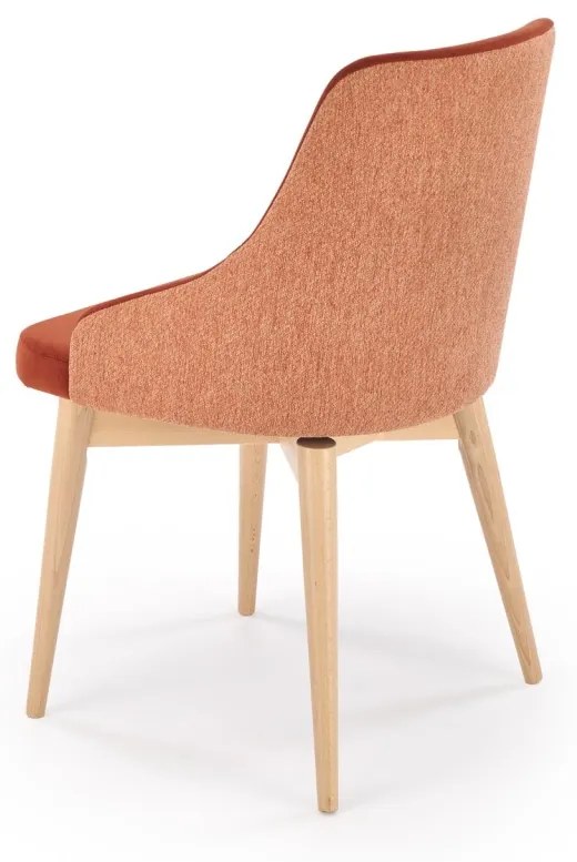Scaun rotativ Malaga cinnamon H79 cm