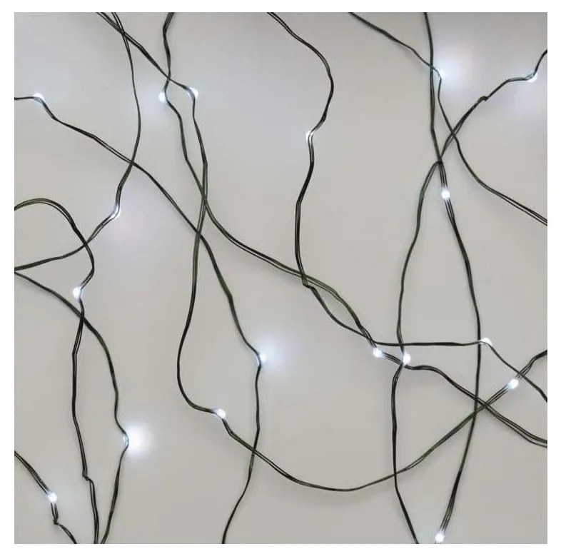 Instalație LED de Crăciun de exterior 150xLED/20m IP44 alb rece