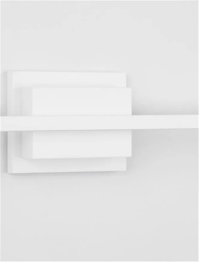 Aplica LED pentru oglinda / tablou AZURE alba L-60,5cm
