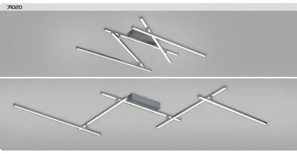 Rabalux 71020 - Plafonieră LED NEGAN, 40 W, 230 V, 4000 K