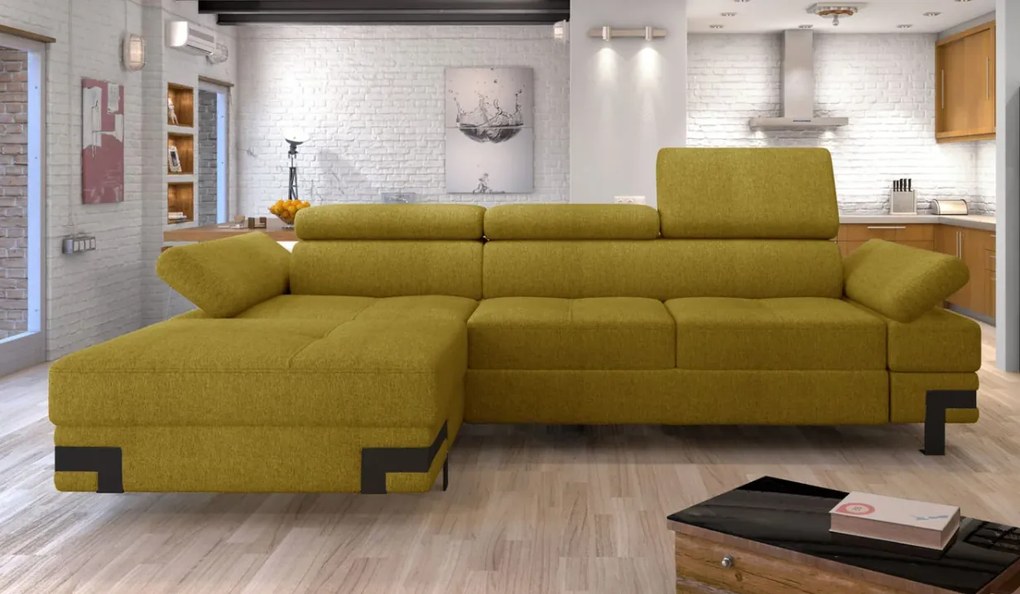 Coltar living extensibil Emporio Mini pe stanga – L270 x l173 x h90 cm