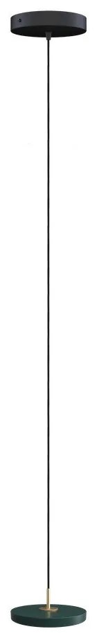 Lustră verde-închis LED cu abajur din metal ø 15 cm Asteria Micro – UMAGE