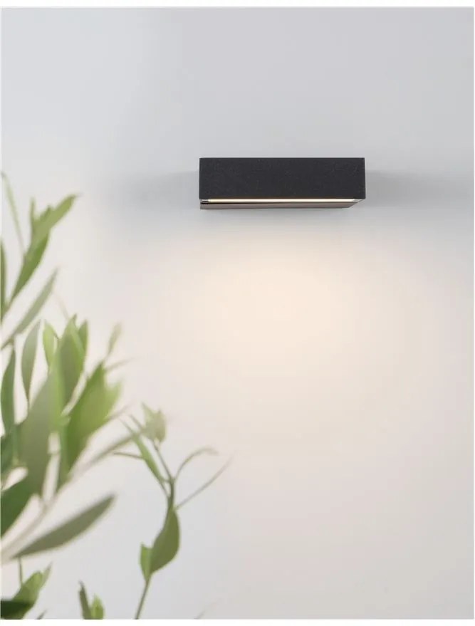 Aplica LED ambientala orientabila pentru iluminat exterior IP65 Brin
