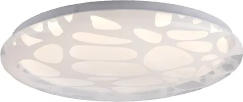 JUST LIGHT. 14009-16 - Plafonieră LED dimerizabilă ART PLAFO LED/20W/230V albă + telecomandă