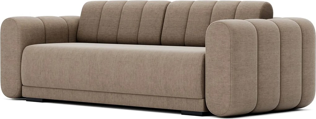 Canapea lemn masiv Extensibila Rary, 240 × 104 × 72 cm