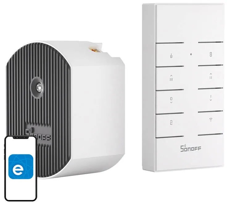 Intrerupator Dimmer Inteligent Sonoff D1 cu Telecomanda RM433R2
