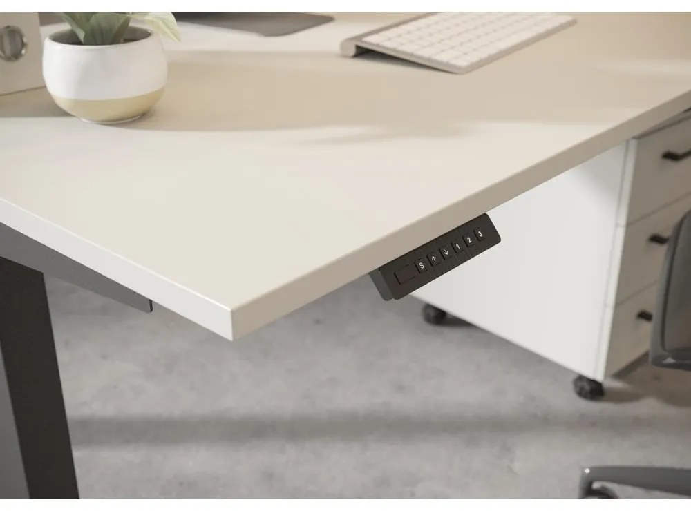 Birou reglabil cu înălțime ajustabilă electric 80x180 cm Agenda – Germania