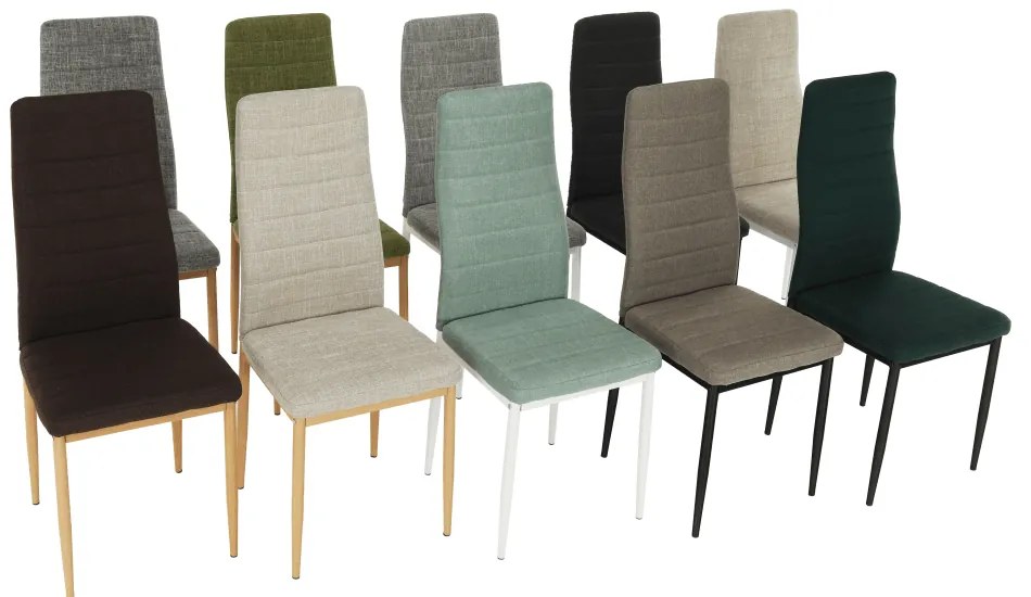 Scaun de sufragerie Collort nova (gri deschis + fag). 744541