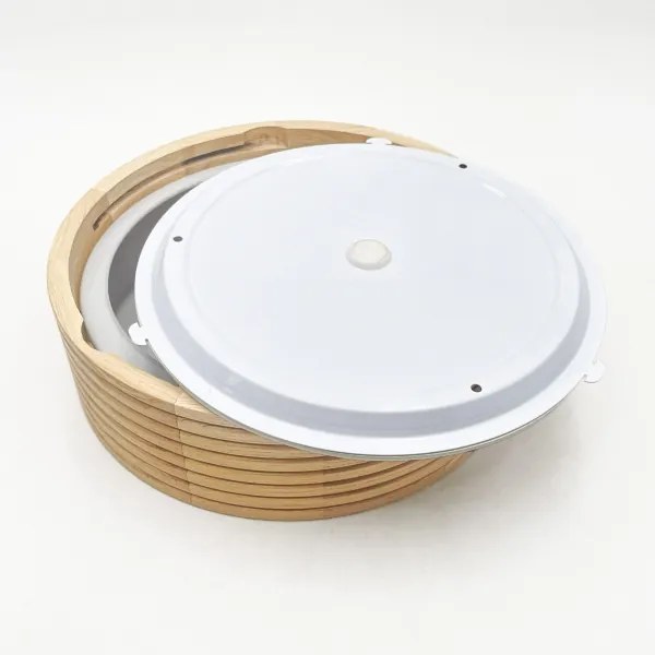 Plafonieră pentru baie NATURAL MODERN 2xE27/15W/230V, Ø 27,5 cm, pin