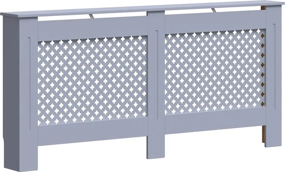 vidaXL Mască pentru calorifer, antracit, 172 x 19 x 81,5 cm, MDF