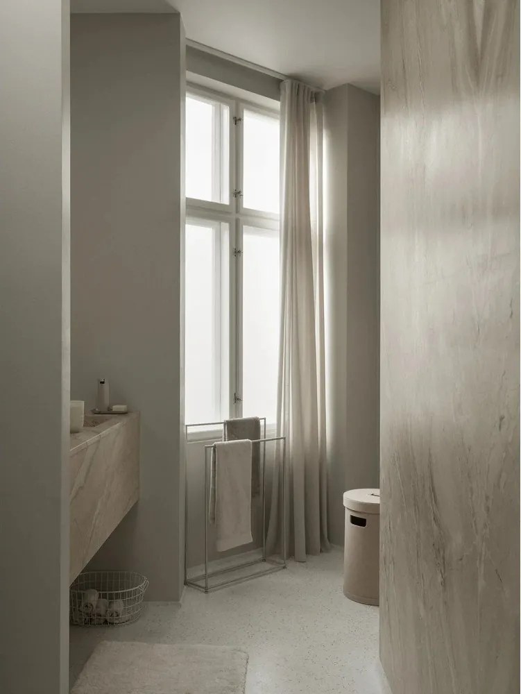 Covoraș de baie crem 70x140 cm Tuufa – Blomus