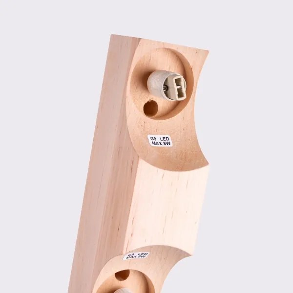 Plafonieră Sollux SL.1683 BULBO 2xG9/8W/230V fag/alb