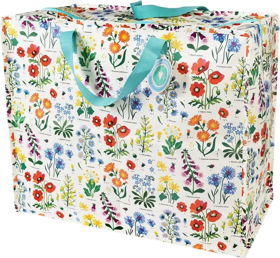 Cutie de depozitare pentru haine din plastic reciclat 58x28x48 cm Wild Flowers – Rex London