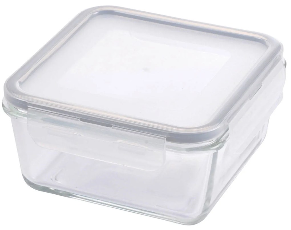 Recipient de sticlă pentru alimente, închis ermetic, 1,2 l