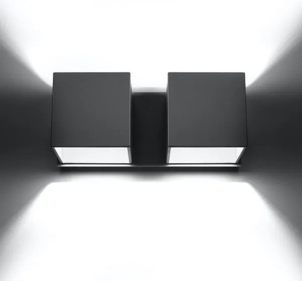 Sollux SL.0658 - Aplica de perete QUAD 2xG9/40W/230V gri