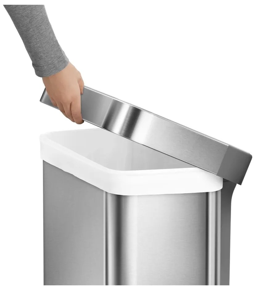 Coș de gunoi din oțel cu pedală 55 l - simplehuman