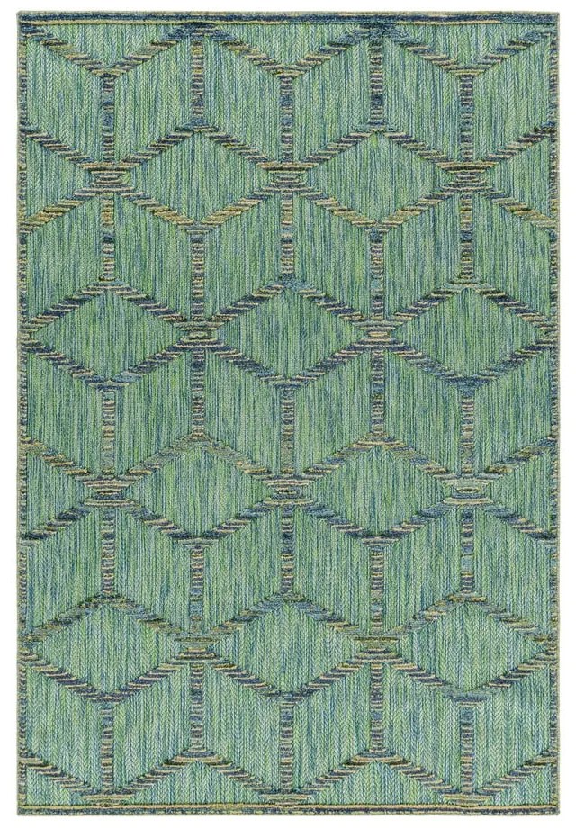 Covor tip traversă de exterior verde 80x250 cm Bahama – Ayyildiz Carpets