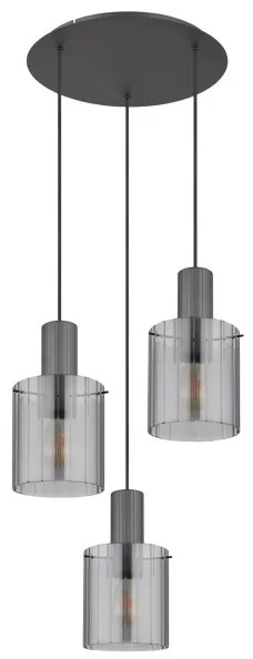 Lustră pe cablu Globo 15904-3HR TULIVAR 3xE27/40W/230V
