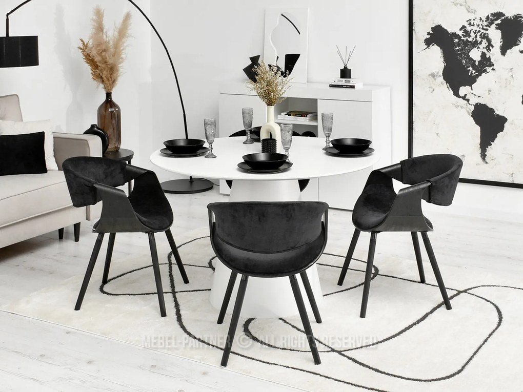 Scaun Bjorn K (negru). 1110931
