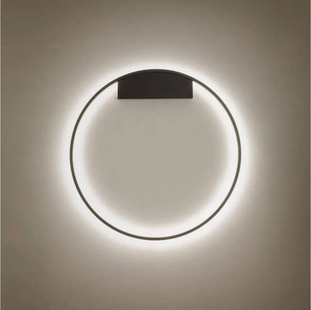 Redo 01-2819 - Aplica de perete LED dimabilă FEBE LED/24W/230V neagră