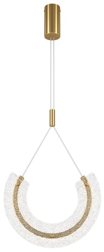 Lustra LED, pendul design modern Maya auriu