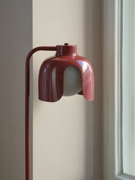 Osram - Lampă de podea DECOR COROLLE 1xE27/15W/230V roșie