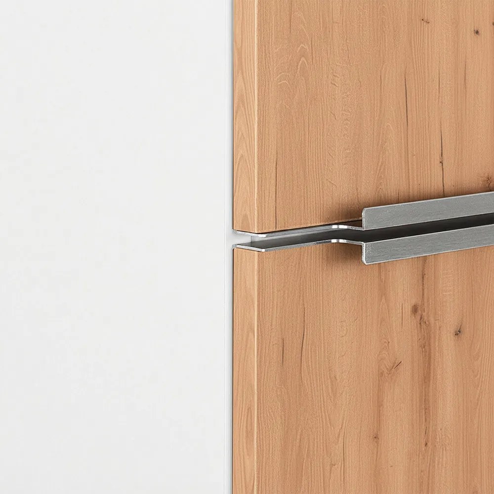 Dulap suspendat Vario Trim 35 stejar alb