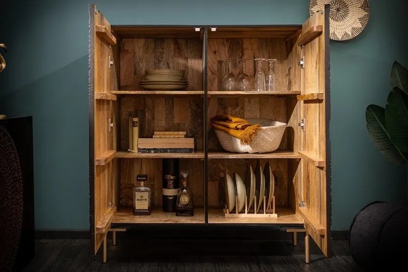 Bufet design Boho Chic Mandala 120cm Mango