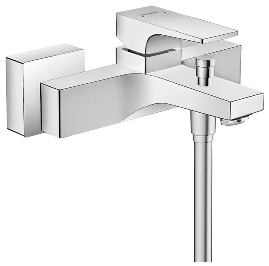 Baterie cada - dus Hansgrohe Metropol crom