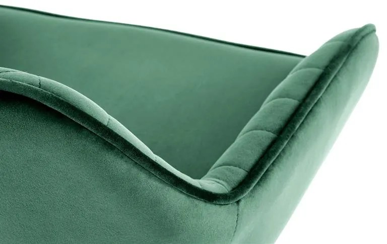 Scaun de bar H103 velvet verde