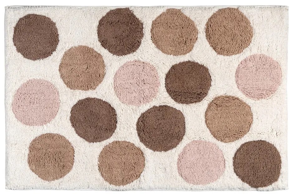 Covoraș de baie maro-bej din bumbac organic 60x90 cm Tibet – Wenko