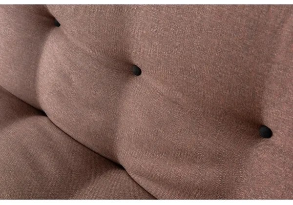 Canapea extensibilă BINA, 2 locuri, maro deschis