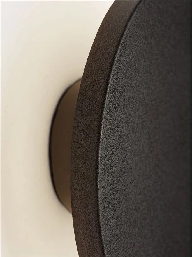 Aplica lumina ambientala pentru fatade IP65 ELLUX negru 13cm