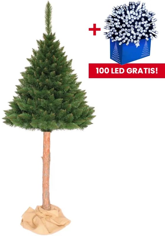 Brad artificial de Crăciun, pin 160 cm