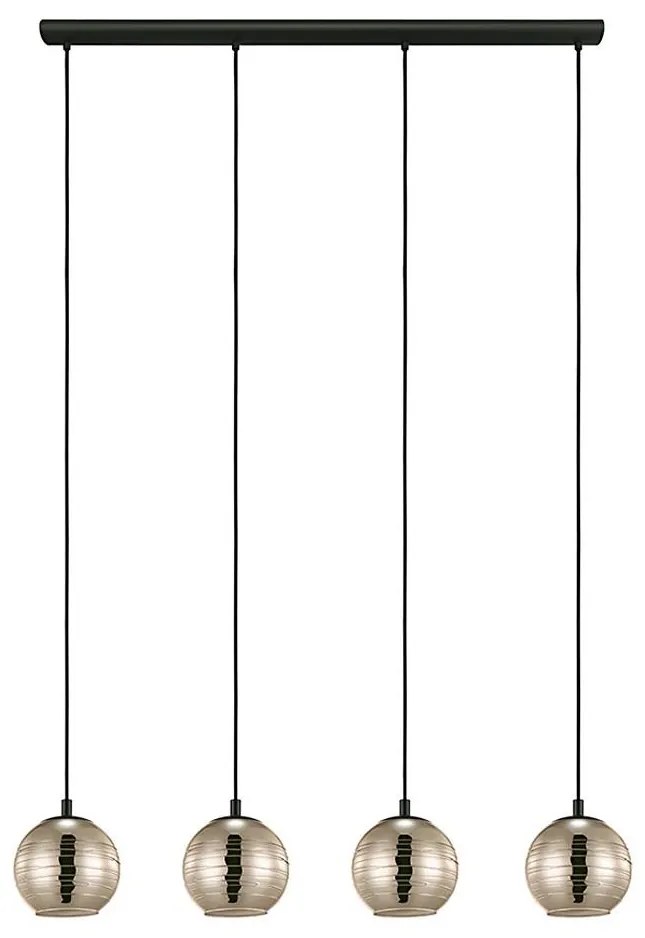 Lustră pe cablu LEMORIETA 4xE27/40W/230V Eglo 39686